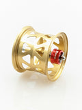 RL - Angelrollentuning - BFS Titanium Spule CQ27 | 17 CALCUTTA CONQUEST BFS - Spule - Gold - 