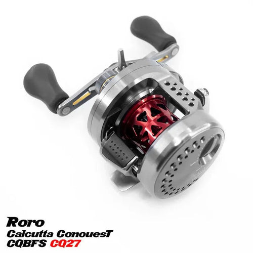 RL - Angelrollentuning - BFS Titanium Spule CQ27 | 17 CALCUTTA CONQUEST BFS - Spule - Rot - 