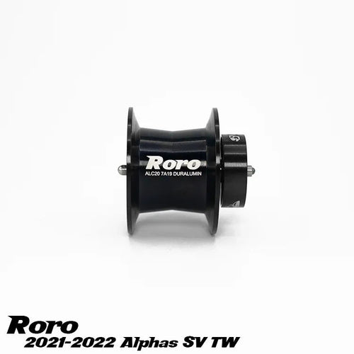 RL - Angelrollentuning - Long Cast Titanium Spule ALC20| 21/22 Alphas SV TW - Spule - Schwarz - 