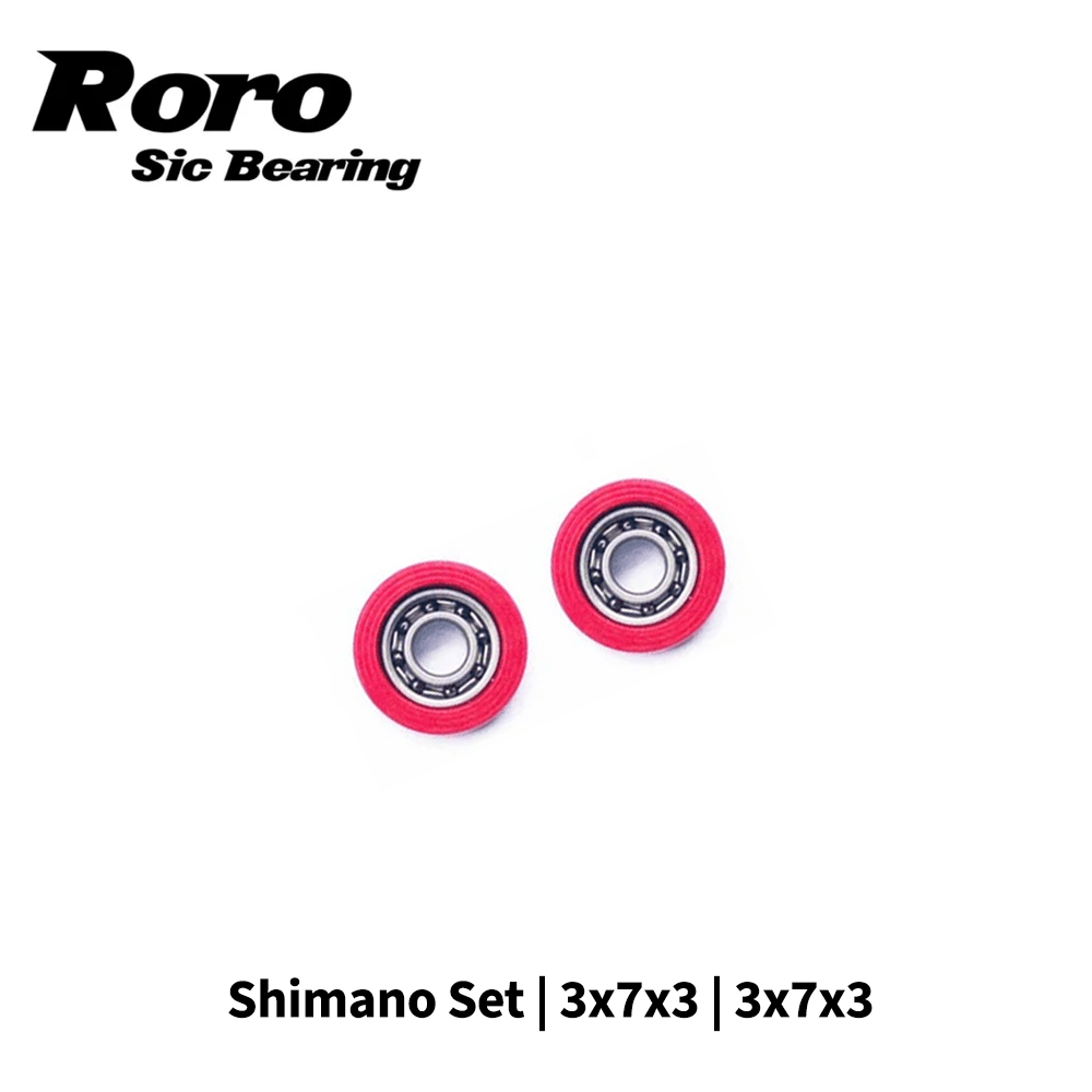 RL - Angelrollentuning - Roro BFS Keramik Kugellager Set | Shimano | 3x7x3 | 3x7x3 - Bundle - 