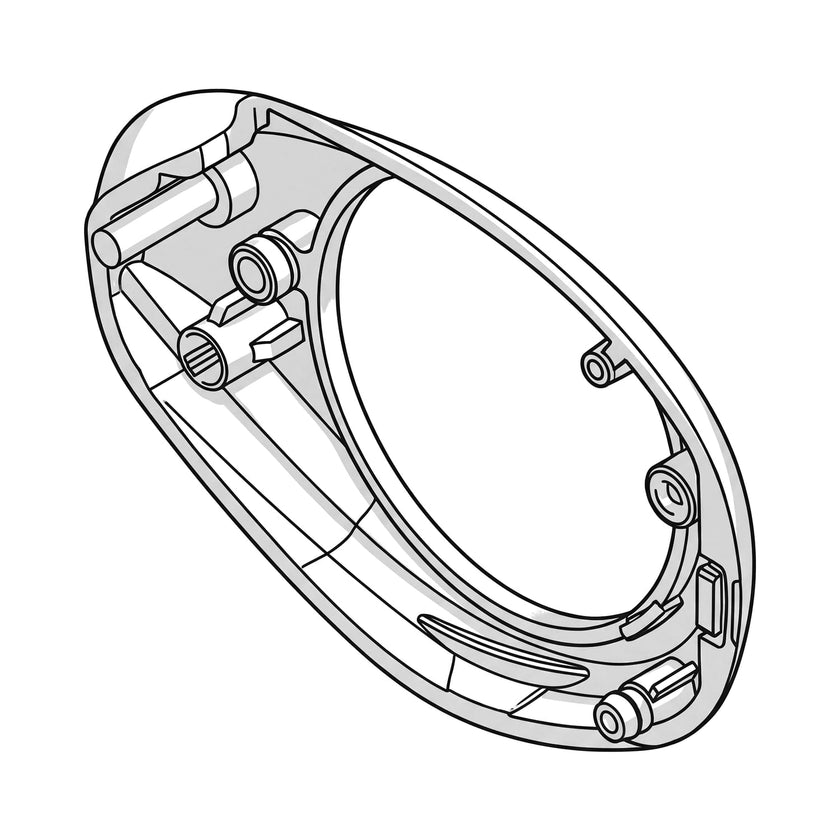 Shimano Ersatzteil B-Seitenplatte, Illustration