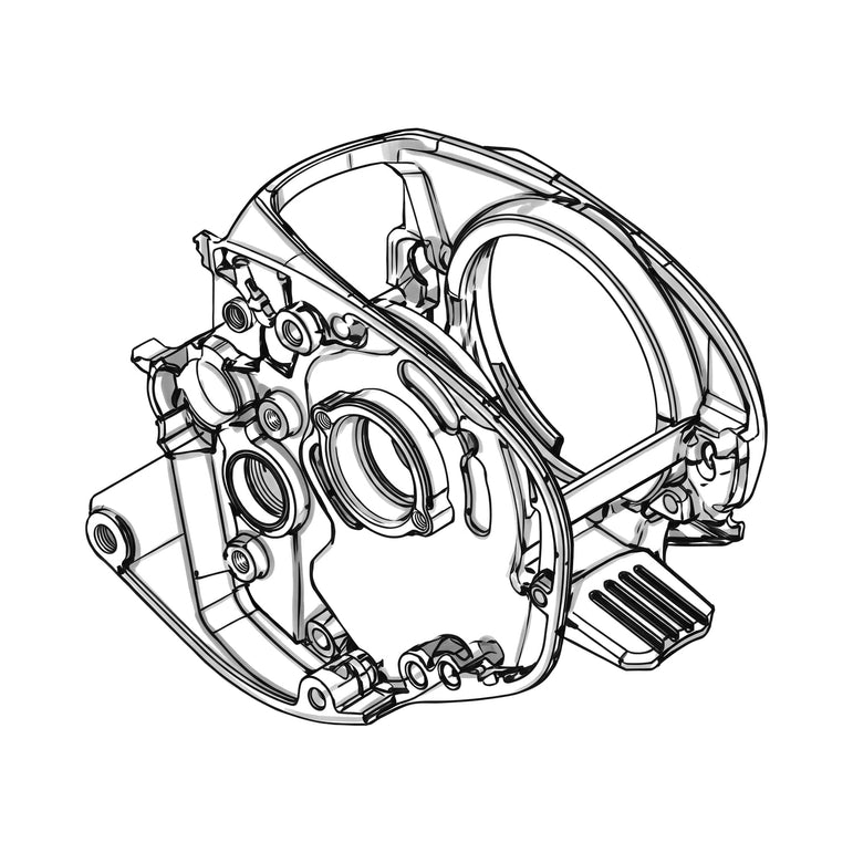 Shimano Ersatzteil Rahmen, Illustration