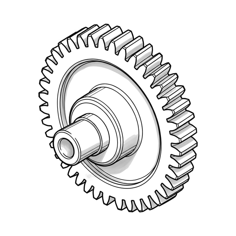Shimano Ersatzteil Zwischenrad, Illustration