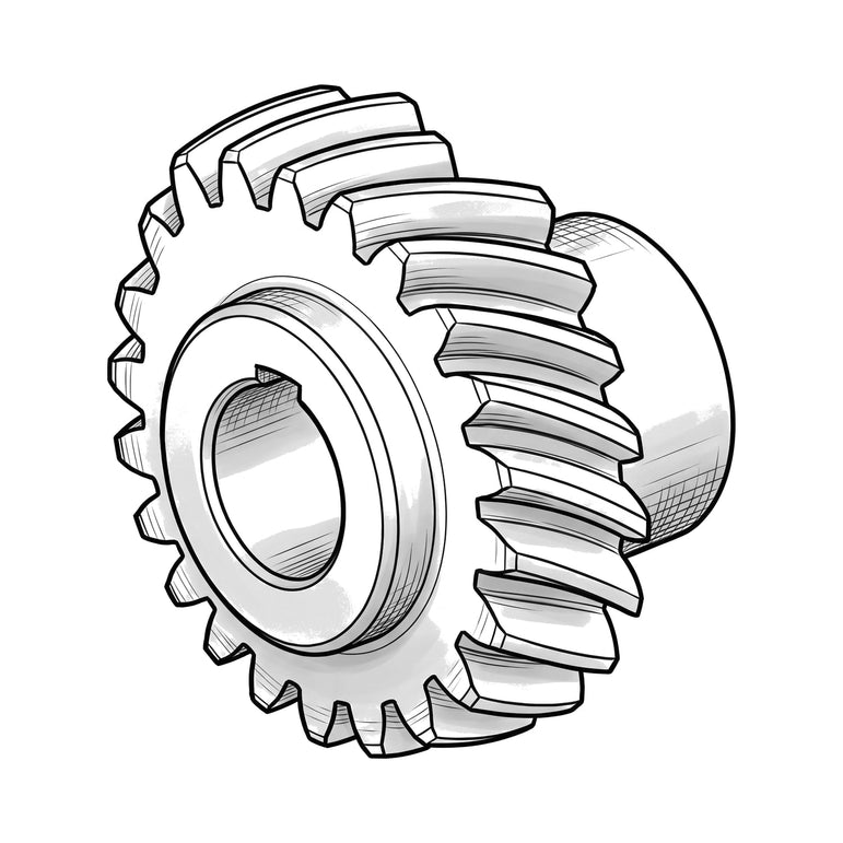 Shimano Stradic FM Ersatzteil Zwischenrad groß, Illustration