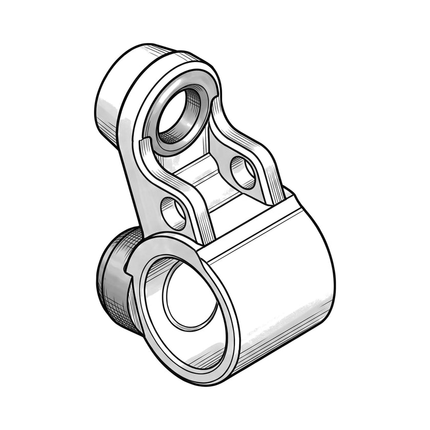 Shimano Ersatzteil Schnurführung komplett, Illustration