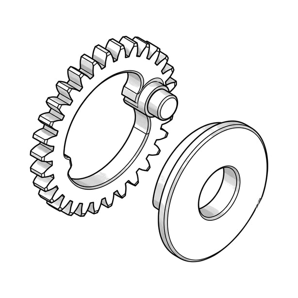 Shimano Ersatzteil Oszillationsrad, Illustration