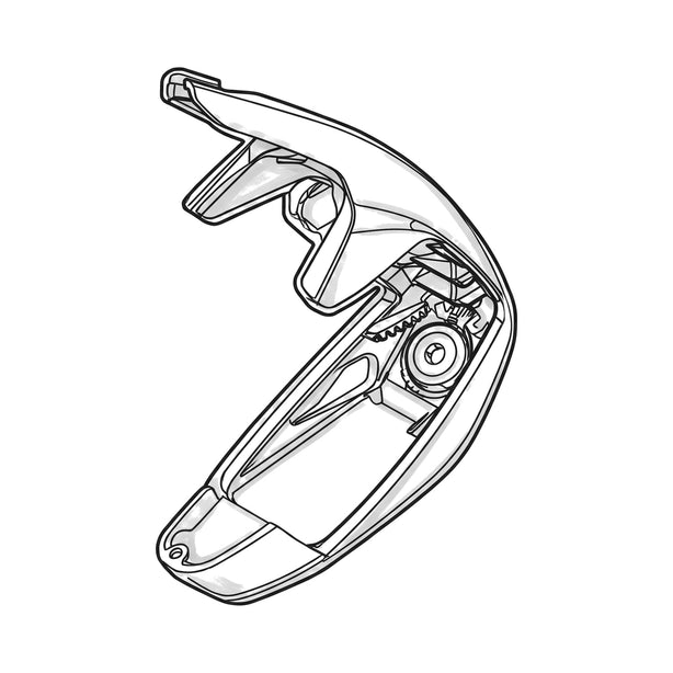 Shimano Ersatzteil Heckschutz, Illustration
