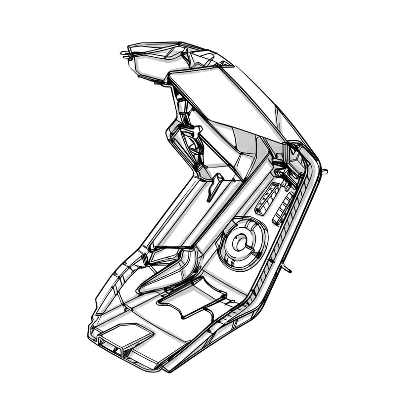 Shimano Stradic FM Ersatzteil Heckschutz 144RS, Illustration