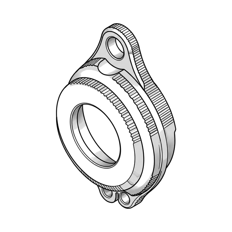 Shimano Ersatzteil Rotormutter-Sicherung, Illustration