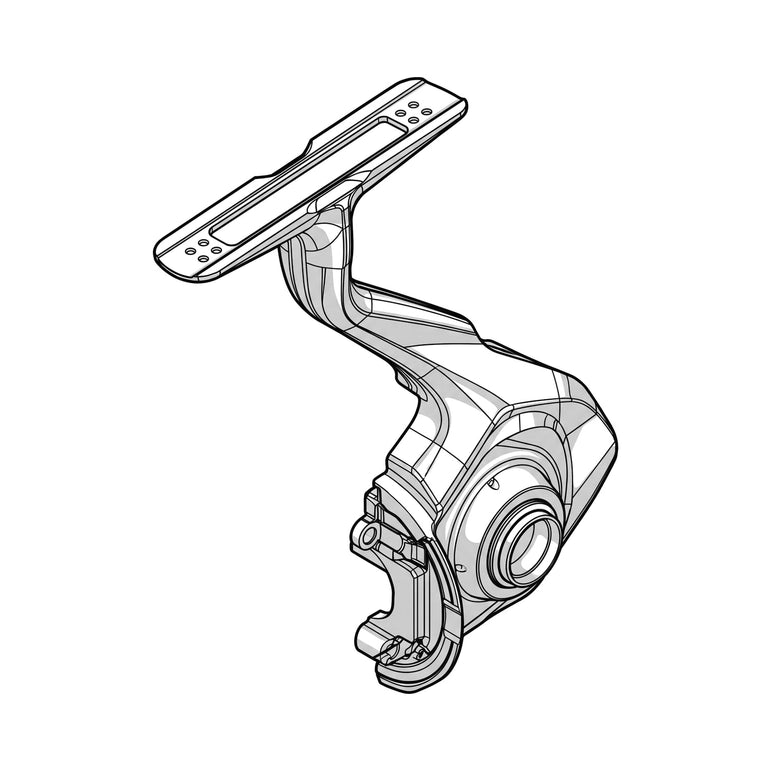 Shimano Ersatzteil Seitendeckel, Illustration