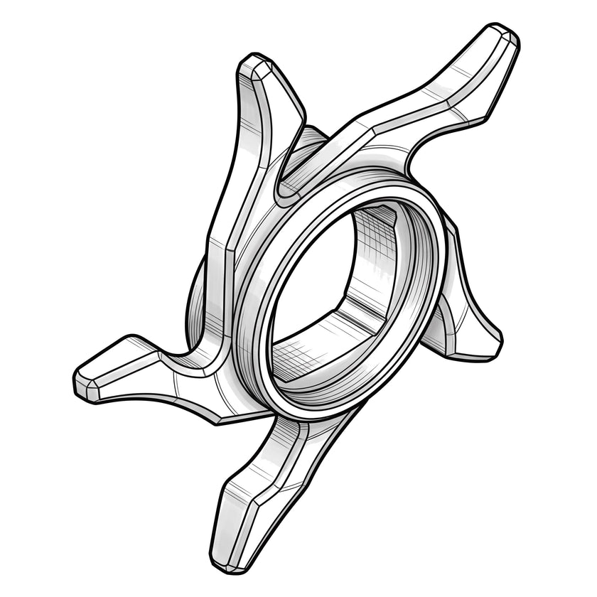 Shimano Ersatzteil Sternbremse, Illustration
