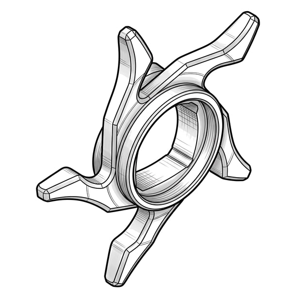 Shimano Ersatzteil Sternbremse, Illustration