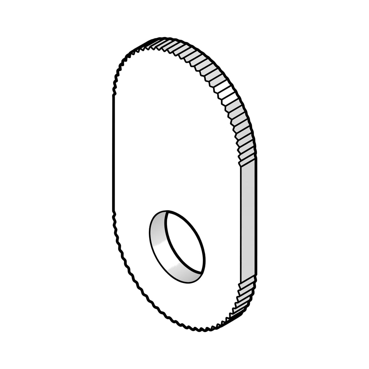 Shimano Stradic FM Ersatzteil Schneckenwelle-Halter 10S7C, Illustration