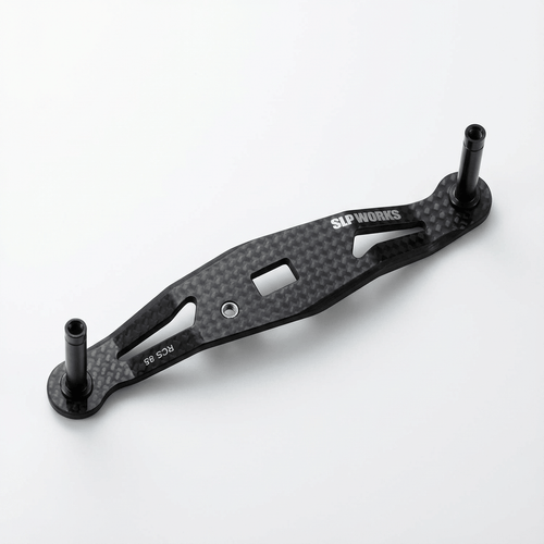 RL - Angelrollentuning - SLP Works RCSB Carbon Light Crank Handle | ohne Knobs | 8x5mm - Handle - 85 mm - 