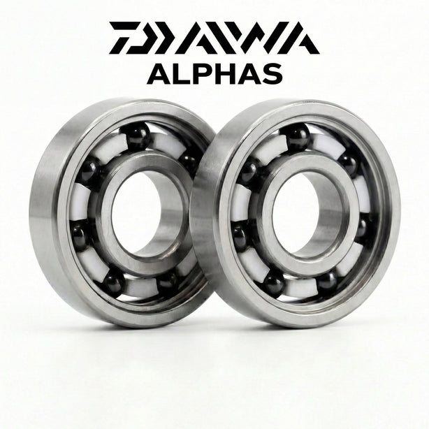 RL - Angelrollentuning - APEX Spulenlager Set für Daiwa Alphas - ALPHAS 25 BF TW - 