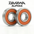 RL - Angelrollentuning - EDGE Spulenlager Set für Daiwa Alphas - ALPHAS 25 BF TW - Mit Abdeckung - 