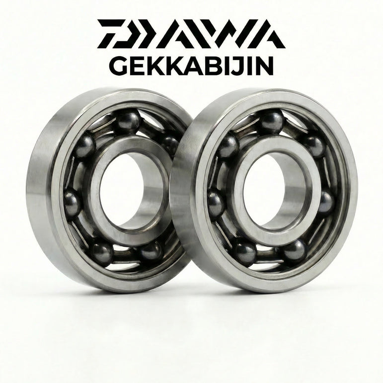RL - Angelrollentuning - EDGE Spulenlager Set für Daiwa Gekkabijin - GEKKABIJIN 21 - Offen (ohne Abdeckung) - 