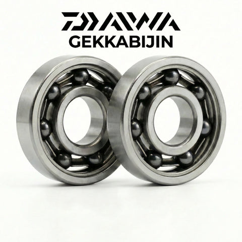 RL - Angelrollentuning - EDGE Spulenlager Set für Daiwa Gekkabijin - GEKKABIJIN 21 - Offen (ohne Abdeckung) - 
