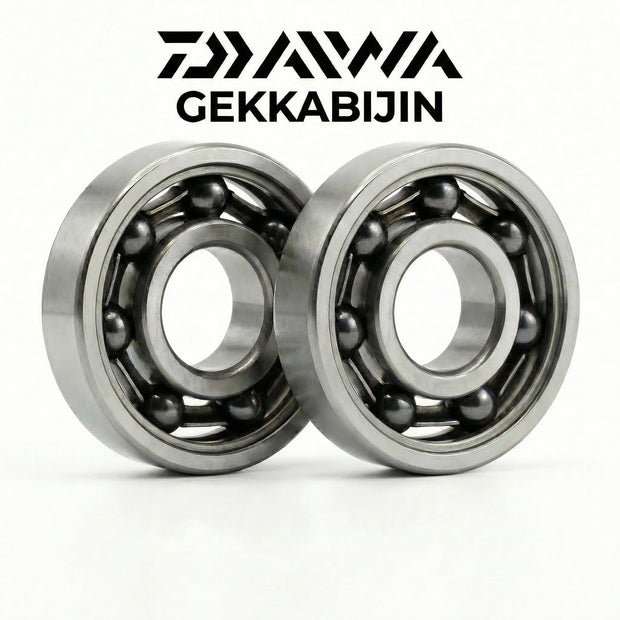 RL - Angelrollentuning - EDGE Spulenlager Set für Daiwa Gekkabijin - GEKKABIJIN 21 - Offen (ohne Abdeckung) - 