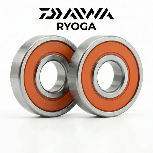 RL - Angelrollentuning - EDGE Spulenlager Set für Daiwa Ryoga - RYOGA 26 SV - Mit Abdeckung - 