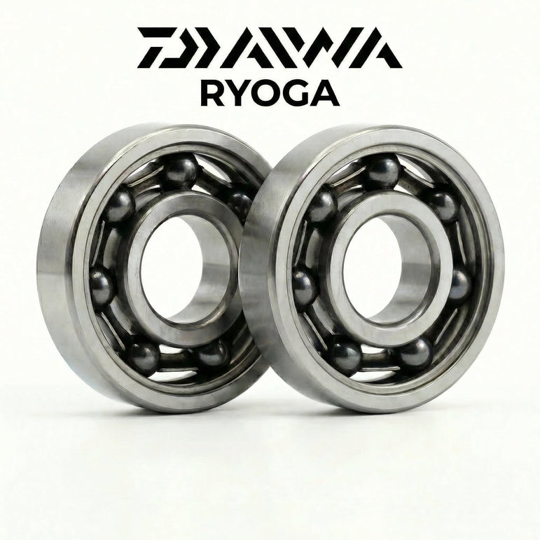 RL - Angelrollentuning - EDGE Spulenlager Set für Daiwa Ryoga - RYOGA 26 SV - Offen (ohne Abdeckung) - 