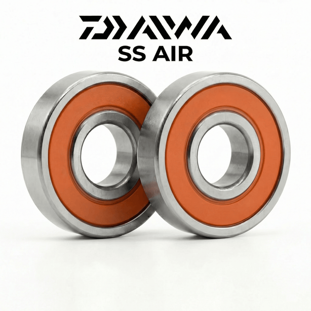 RL - Angelrollentuning - EDGE Spulenlager Set für Daiwa SS AIR - SS AIR 2023 TW - Mit Abdeckung - 
