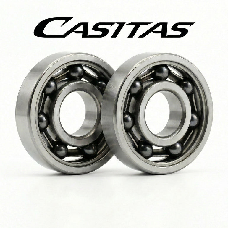 RL - Angelrollentuning - EDGE Spulenlager Set für Shimano Casitas - CASITAS 16 MGL - Offen (ohne Abdeckung) - 