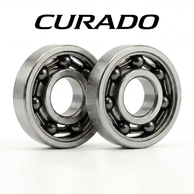 RL - Angelrollentuning - EDGE Spulenlager Set für Shimano Curado - CURADO 25 - Offen (ohne Abdeckung) - 