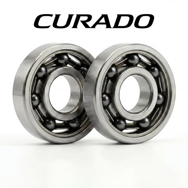 RL - Angelrollentuning - EDGE Spulenlager Set für Shimano Curado - CURADO 25 - Offen (ohne Abdeckung) - 