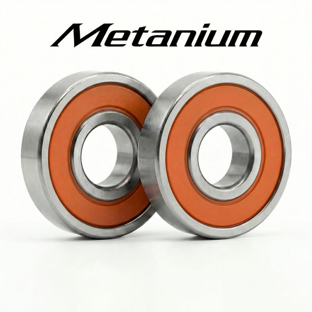 RL - Angelrollentuning - EDGE Spulenlager Set für Shimano Metanium - METANIUM 24 - Mit Abdeckung - 