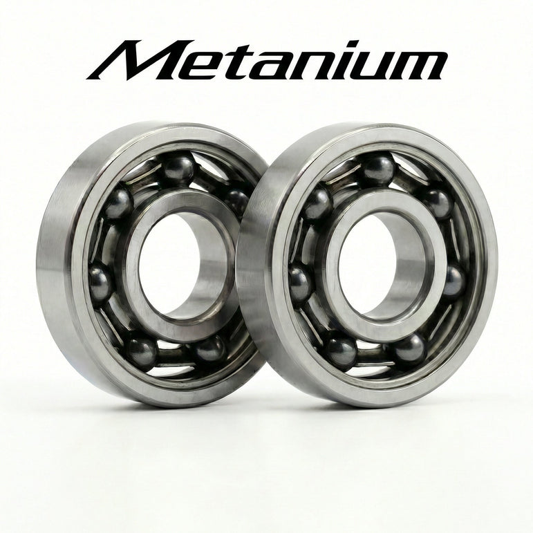 RL - Angelrollentuning - EDGE Spulenlager Set für Shimano Metanium - METANIUM 24 - Offen (ohne Abdeckung) - 