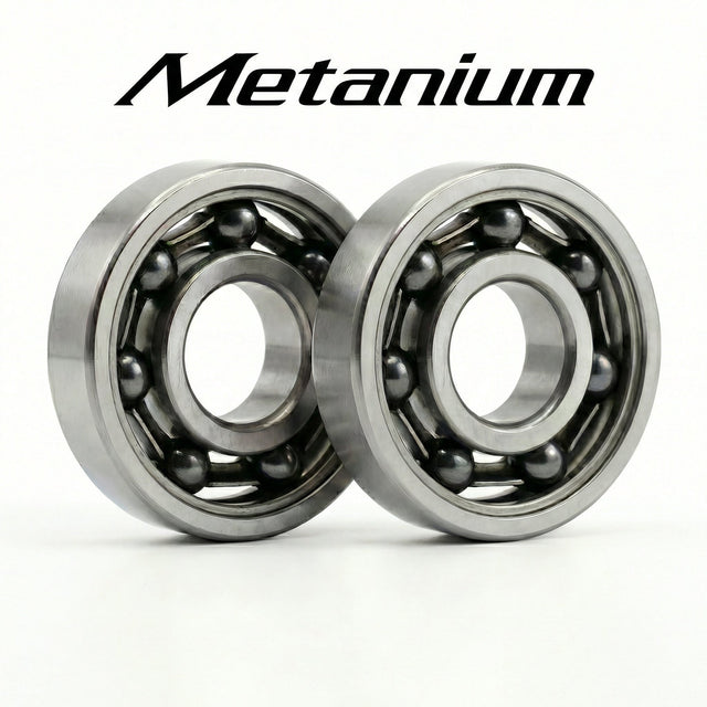 RL - Angelrollentuning - EDGE Spulenlager Set für Shimano Metanium - METANIUM 24 - Offen (ohne Abdeckung) - 