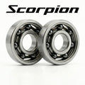 RL - Angelrollentuning - EDGE Spulenlager Set für Shimano Scorpion - SCORPION 24 MD 201 - Offen (ohne Abdeckung) - 