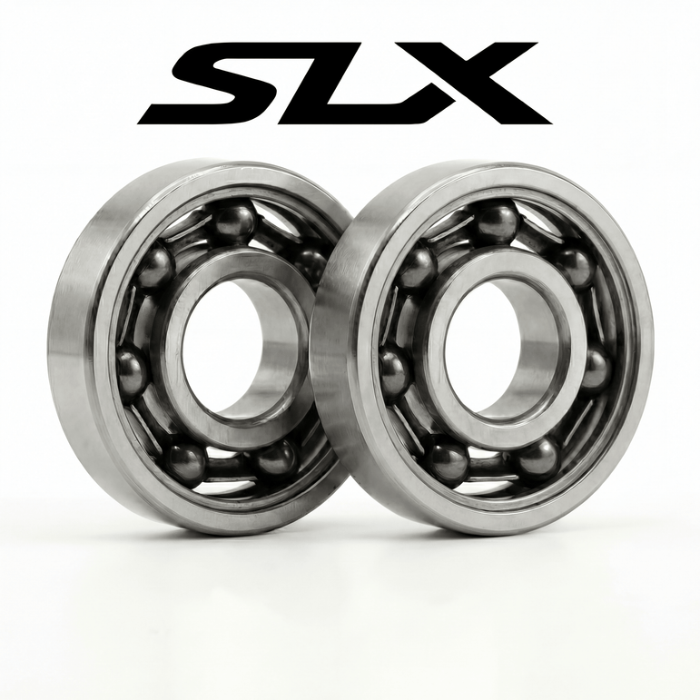 RL - Angelrollentuning - EDGE Spulenlager Set für Shimano SLX - SLX 25 BFS - Offen (ohne Abdeckung) - 