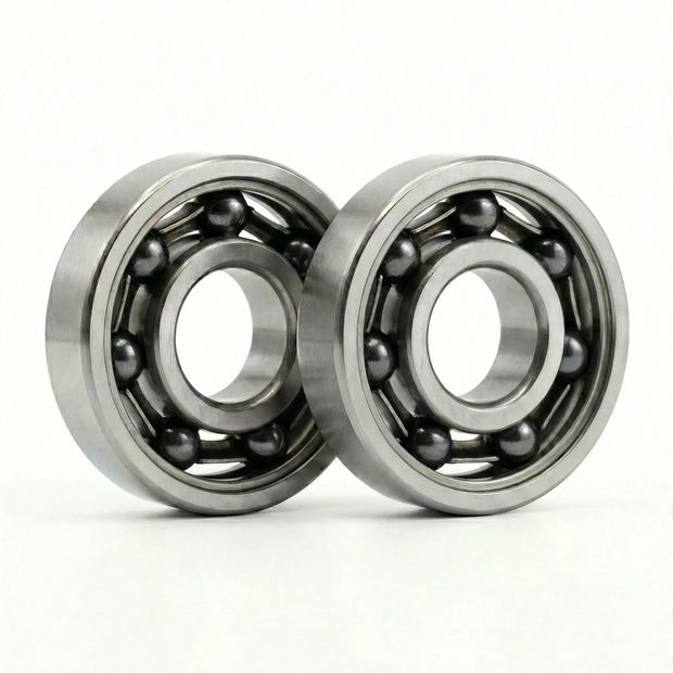 RL-TNG EDGE Spulenlager Set offen ohne Abdeckung: zwei Hybrid-Keramik-Kugellager