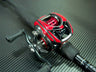 Aufkleber-Kit Daiwa Tatula-Aufkleber-Wanees-Rot-Carbon (Kurbel Links)-RL-Angelrollentuning