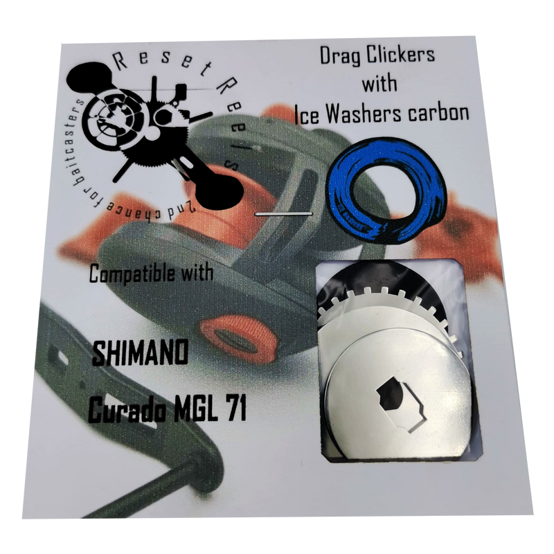 Clicker Drag for Abu Garcia Baitcasting Reels various models Tuning Washers  Kit