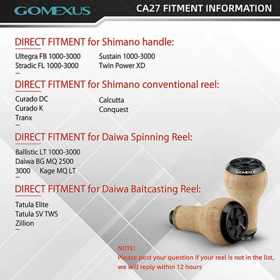 Gomexus 27mm Cork Knob