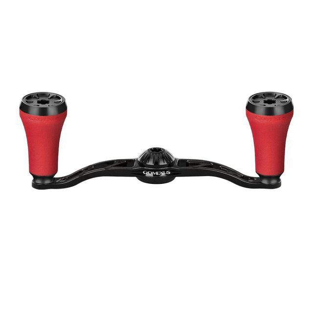 Gomexus Crank 100mm Handle mit 20 mm TPE Knobs (7x4mm)-Handle-Gomexus-Schwarz | Rot-RL-Angelrollentuning