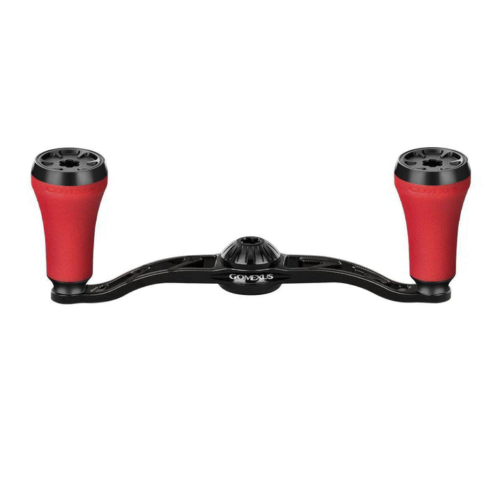 Gomexus Crank 100mm Handle mit 20 mm TPE Knobs (8x5mm)-Handle-Gomexus-Schwarz | Rot-RL-Angelrollentuning