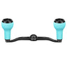 Gomexus Crank 100mm Handle mit 27 mm TPE Knobs (8x5mm)-Handle-Gomexus-Schwarz | Blau-RL-Angelrollentuning