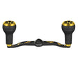 Gomexus Crank 110mm Handle mit 27 mm TPE Knobs (7x4mm)-Handle-Gomexus-Schwarz | Gold-RL-Angelrollentuning