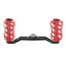 Gomexus Crank 95mm Carbon Handle mit 20mm Finesse Touch Knobs (7x4mm)-Handle-Gomexus-Rot-RL-Angelrollentuning