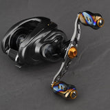 Gomexus Galaxy 100mm Handle mit 22 mm Titanium Flame Knobs (7x4mm)-Handle-Gomexus-RL-Angelrollentuning