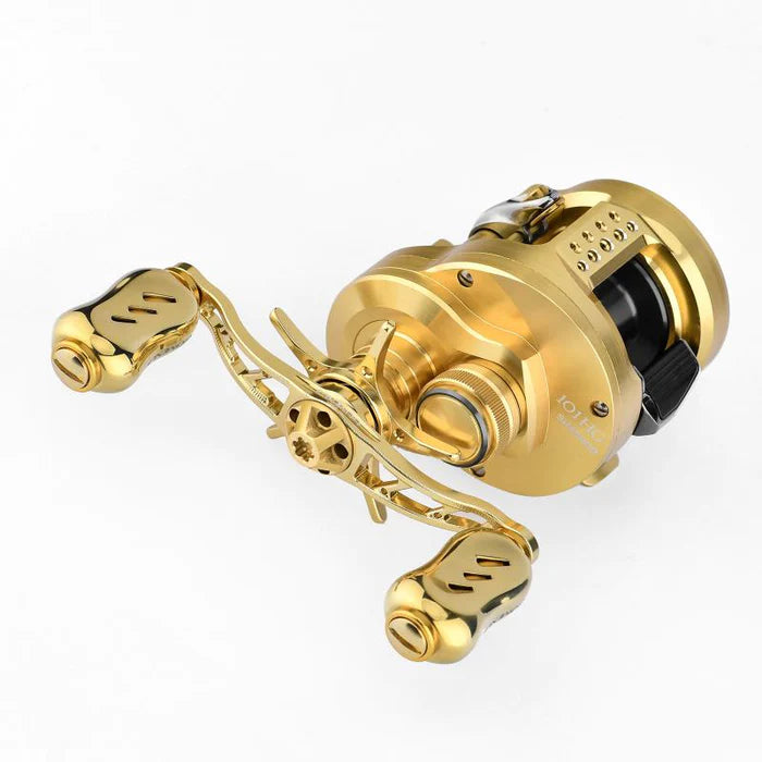 Gomexus Gold Aluminium 90 mm Handle mit 22 mm Titanium Knobs (7x4 mm)