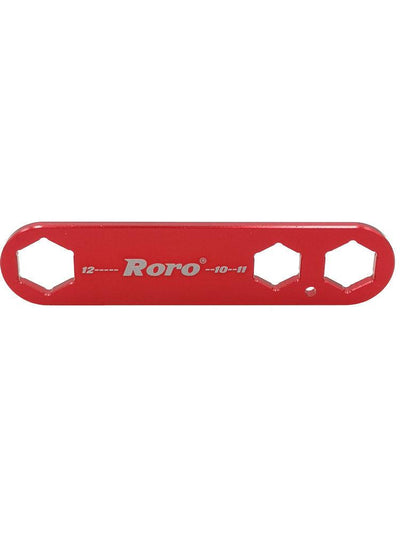 Roro Trust Wrench | Lock Nut Schlüssel-Werkzeug-Roro Lure-Rot-Aluminium-RL-Angelrollentuning