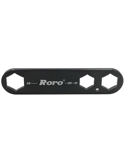 Roro Trust Wrench | Lock Nut Schlüssel-Werkzeug-Roro Lure-Schwarz-Aluminium-RL-Angelrollentuning