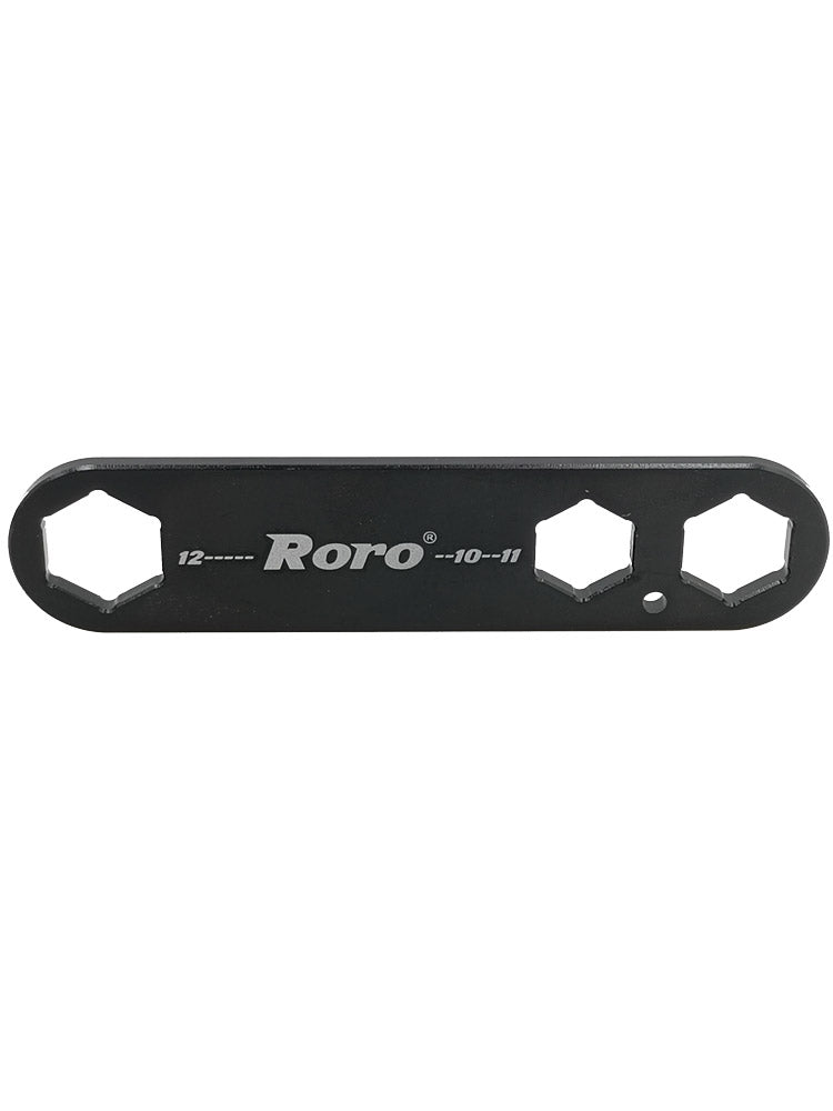 Roro Trust Wrench | Lock Nut Schlüssel-Werkzeug-Roro Lure-Schwarz-Aluminium-RL-Angelrollentuning