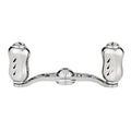 RL - Angelrollentuning - Gomexus Baitcasting Aluminium 100mm Handle mit 22mm Titanium Knobs (8x5mm) - Handle - Silber - 