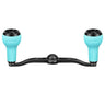 Gomexus Crank 100mm Handle mit 27 mm TPE Knobs (8x5mm)-Handle-Gomexus-Schwarz | Blau-RL-Angelrollentuning